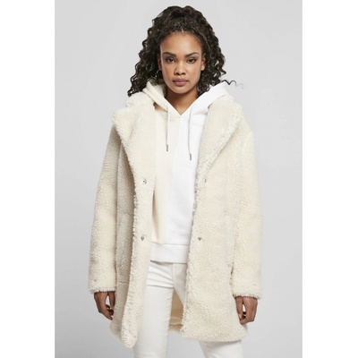 Urban Classics 4065812007384 Sherpa Coat whitesand