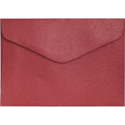 Galeria Papieru obálky C6 Pearl červená K 150g, 10ks