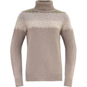 Devold Дамски вълнен пуловер Devold Women's Syvde Wool High Neck Wool jumper - Stone (105-3677-0414)