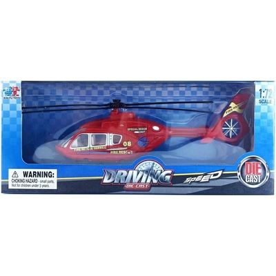 Wiky Vrtuľník Die Cast červený 441917 1:72