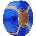 eSUN PLA-Silk Blue - 1, 75 mm / 1000 g - Refill (PLA-SK175U1R1)