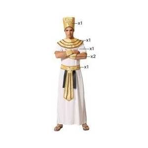 BigBuy Carnival Маскировъчен костюм за възрастни Египтянин Размер xxl