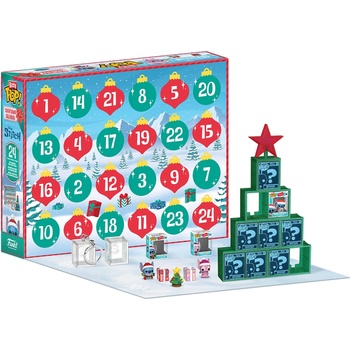 Funko Тематичен календар Funko Bitty POP! Countdown Calendar: Stitch - Buildable Holiday Tree (2025) (104140)
