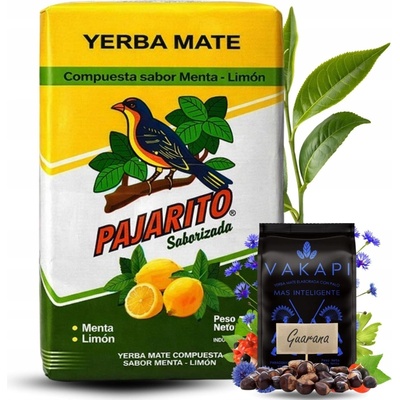 Yerba maté Pajarito Menta Limon 500 g