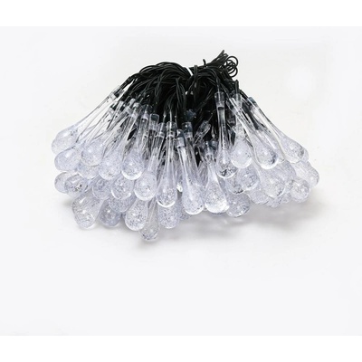 IMMAX DROP solární, 100x LED, 10 m, IP65, teplá bílá