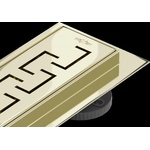 Mexen Flat M15 линеен сифон 100 см, златен - 1524100-15 (1524100-15)