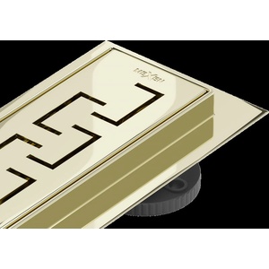 Mexen Flat M15 линеен сифон 100 см, златен - 1524100-15 (1524100-15)