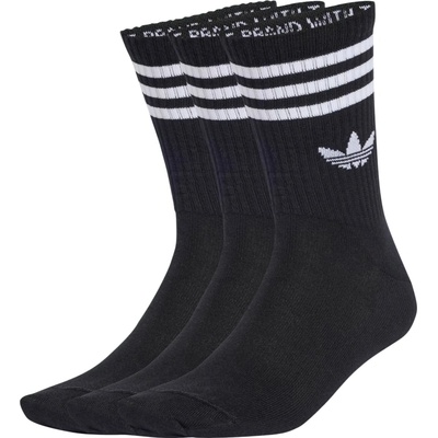 adidas Originals Originals Stripes Crew 3 Pair čierna