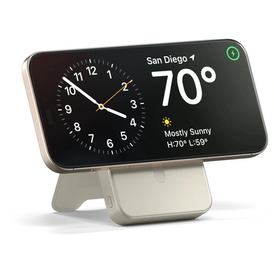 Satechi Qi2 MagSafe Power Bank със стойка 10000mAh Sand (ST-B10Q2SW)