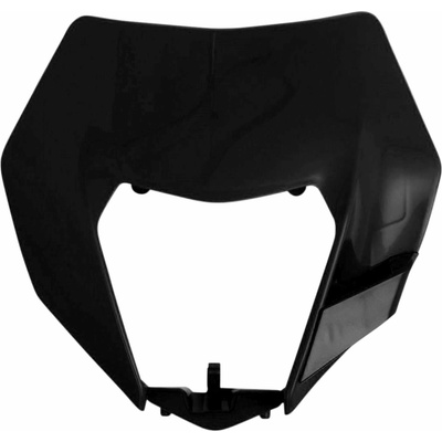POLISPORT kryt světla přední KTM EXC / EXC-F / XC-W / XCF-W 125/150/200/250/300/350/450/500 14-16 barva černá (vzor OEM)