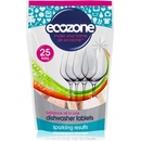 Ekologické umývanie riadu Ecozone tablety do umývačky Brilliance všetko v jednom 25 ks
