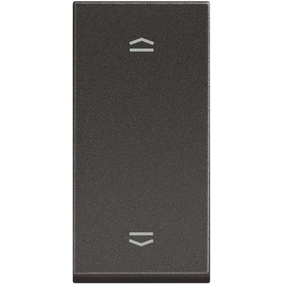 BTicino Бутон за щори 1 мод. 10A цвят Черен Classia - RG4037N (RG4037N)