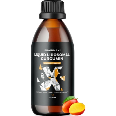BrainMax Liquid Liposomal Curcumin mango 200 mg 250 ml