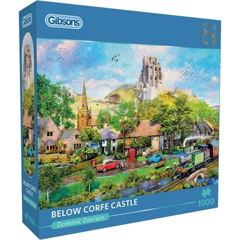 Gibsons Пъзел Gibsons от 1000 части - Под замъка Корф (G6394)