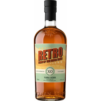 Terra Verde XO Retro 35% 0,7 l (čistá fľaša)