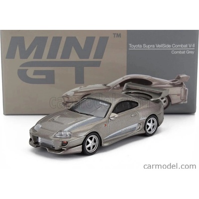 MINI GT Toyota Supra VeilSide Combat V-II Combat Grey 1:64