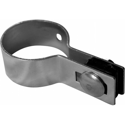 PILECKÝ Objímka plotového panelu PILOFOR pro sloupek IDEAL pozinkovaná koncová 48 mm