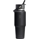 Hydro Flask Бутилка за вода Hydro Flask Wide Flex Straw Travel Bottle Water bottle - Black II - размер 710 ml (533-2183-1312)