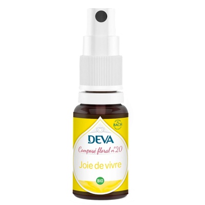 Deva Радост от живота, флорални есенции по метода на Бах №20, спрей 30 ml | Deva (775295 (151690))