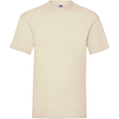 Fruit of the Loom tričko Valueweight Tee Natural
