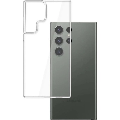 3mk Protection Калъф за Samsung Galaxy S23 Ultra, хибриден (термополиуретан и поликарбонат), 3MK Armor Case, удароустойчив, прозрачен