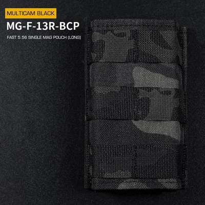 Wosport Fast type Single molle na 5.56 zásobníky M4/M16, dlouhá MC Black