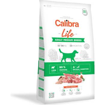 Calibra Dog Life Adult Medium Breed Lamb 3 x 12 kg