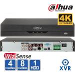 Dahua Дигитален Рекордер - Dahua XVR7104HE-4KL-X - XVR - 4/8 CHANEL Penta-brid - AHD / TVI / CVI / IP камери (XVR7104HE-4KL-X)