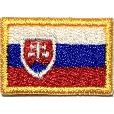 Nášivka: Vlajka Slovensko [26x18] [bsz] žlutá