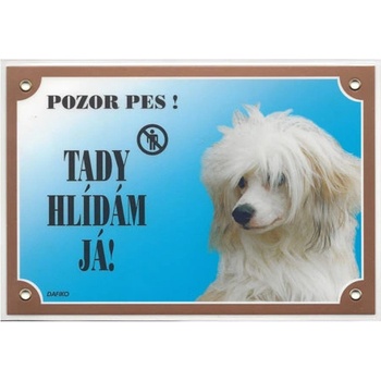 Dafiko Tabulka čínský chocholatý pes