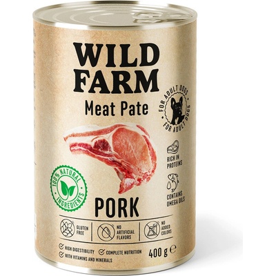 Wild Farm Pate Pork 400 g