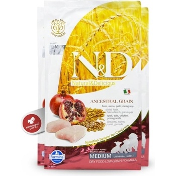 N&D Low Grain Puppy Maxi Chicken & Pomegranate 2,5 kg