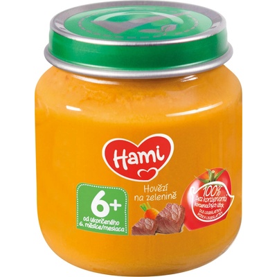 Hami Hovězí na zelenině 125 g – Zboží Dáma