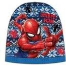 SpiderMan čepice Spiderman modrý lem