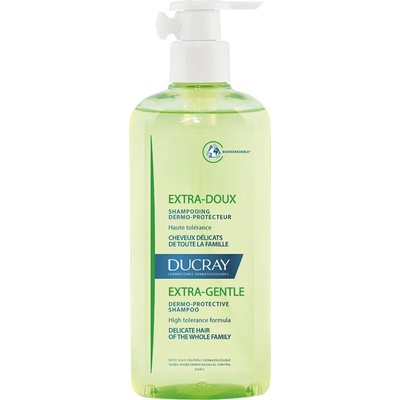 Ducray Хидратиращ шампоан за честа употреба, Ducray Extra-Gentle Shampoo Pump Bottle, 400ml