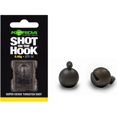 Korda Závaží Shot On The Hook 10 ks 0,4 g – Zboží Mobilmania