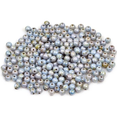 Glass beads, s.r.o. Mačkané kulaté korálky - 4 mm 03000/65431 Balení: 600ks