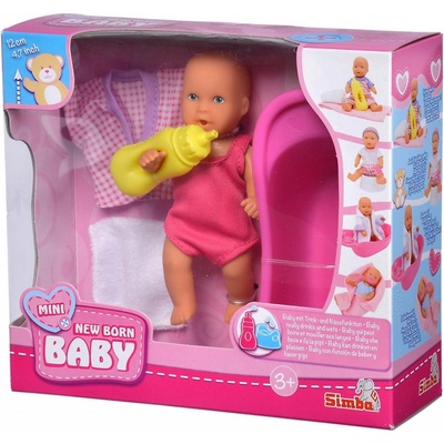 Simba MNB pije a čůrá Baby Set 12 cm