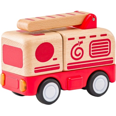 Woody Auto hasiči so zvukmi a svetlom zotrvačník