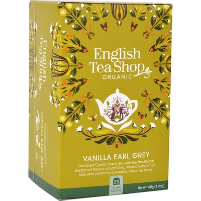English Tea Shop Vanilka a Earl Grey Mandala 20 sáčků
