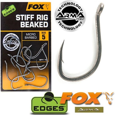 Fox Edges Armapoint Stiff Rig Beaked vel.5 10 ks