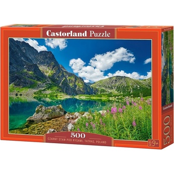 Castorland Пъзел Castorland от 500 части - Черно езеро под Риси, Татри, Полша (B-54145)