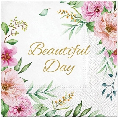 Godan servítky papierové Beautiful Day 33x33cm