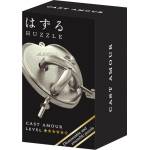 Hanayama Метален логически пъзел Hanayama - Mini Huzzle Cast Amour, silver (515181)