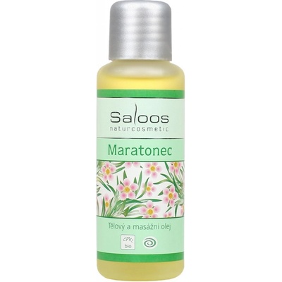 Saloos tělový a masážní olej Maratonec 500 ml