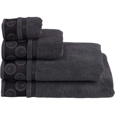 Png Панагюрище Хавлиена кърпа Феерия 90/160 см черно