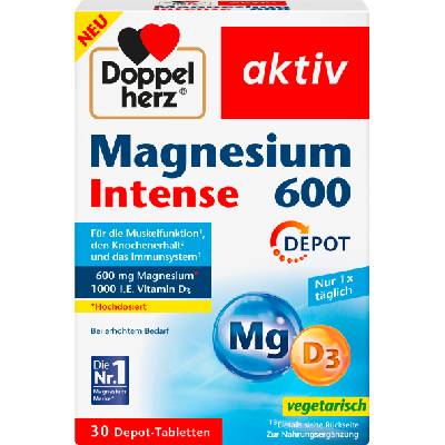 Doppelherz aktiv Magnesium Intense 600 Depot - 30 таблетки