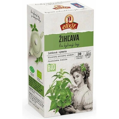 Agrokarpaty Bio KOPŘIVA bylinný čaj přírodní produkt 20 x 2 g