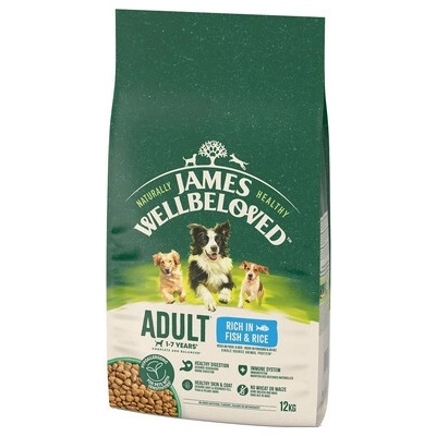 James Wellbeloved Adult bohaté na ryby a rýži 12 kg