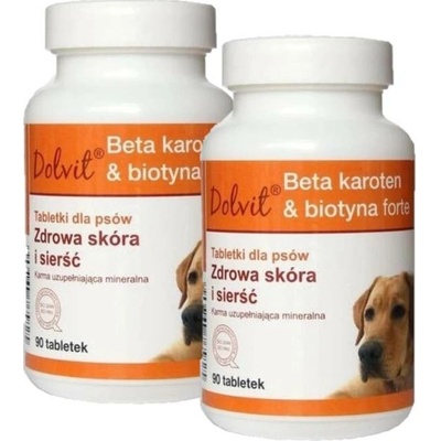 Dolvit Beta karoten & biotin forte 2 x 90 tablet